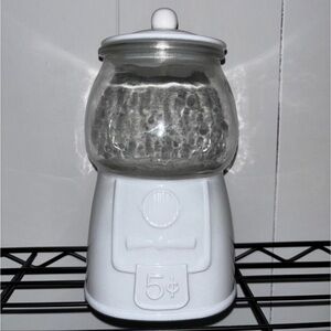 Hollow Glass Gumball Style Jar